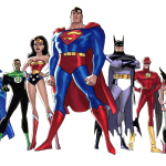Superheroes Heat Transfer Print
