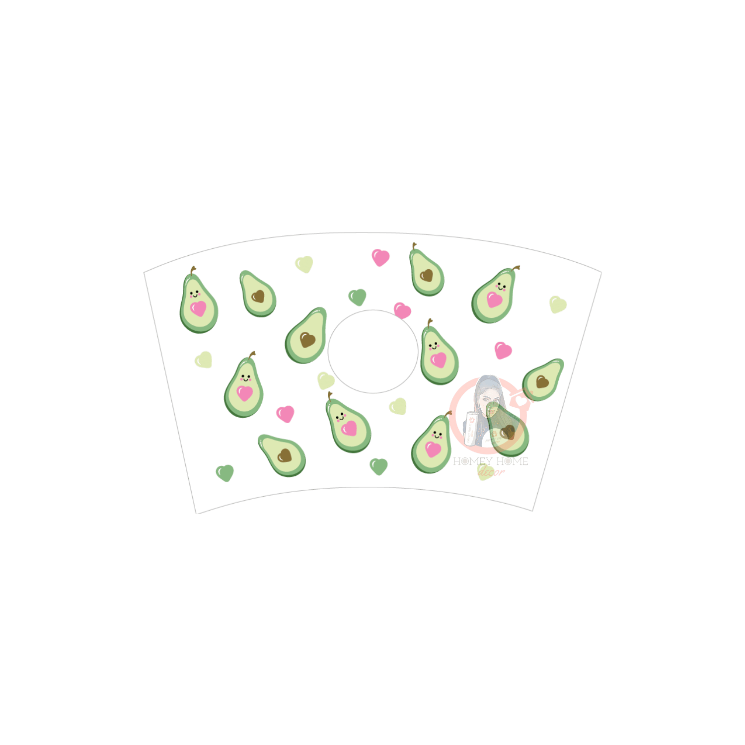 avocado love cold cup wrap avocado love cold cup wrap