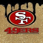 49ers 03 Tumbler 20oz Sublimation Wrap