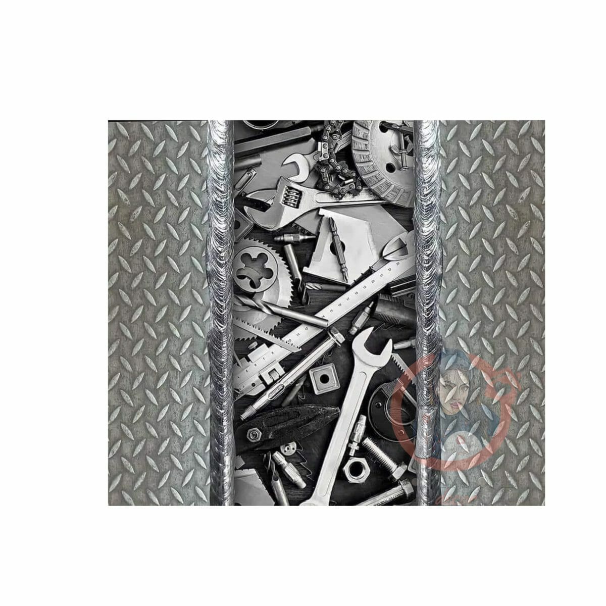 CAF5909F-A115-4CA0-BE00-3FF35D4E59F3 Mechanic Tools 20oz Tumbler Sublimation Wrap - Image 1