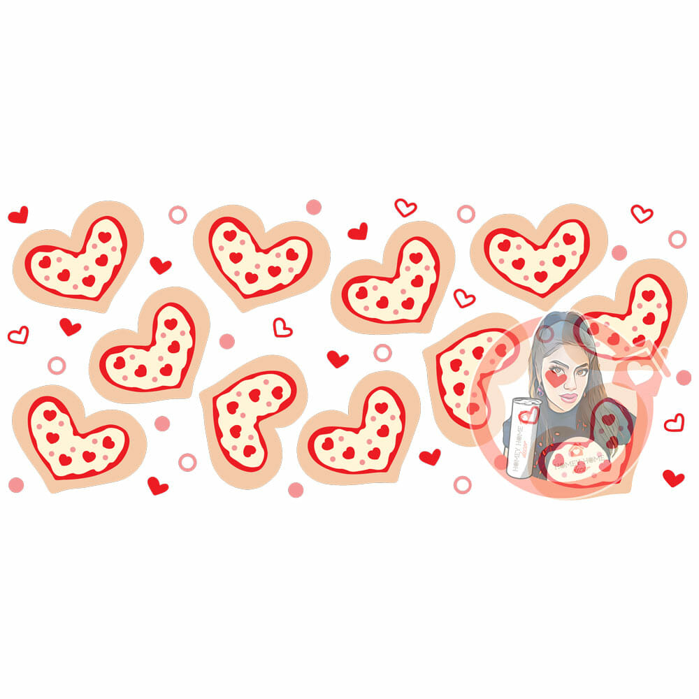 Pizza-Hearts-01-Wrap-web Pizza Hearts 01 Libbey 16oz Sublimation Wrap - Image 1