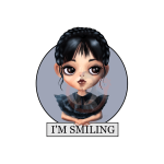 Wednesday I'm Smiling Decal