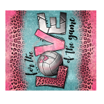 For The Love Of The Game 20oz Tumbler Sublimation Wrap