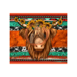 Country Cow Tumbler 20oz Sublimation Wrap