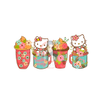 Spring Kitty Latte  Sublimation Libbey Wrap 16oz