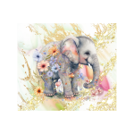 Elephant 02 Tumbler Sublimation Wrap 20oz