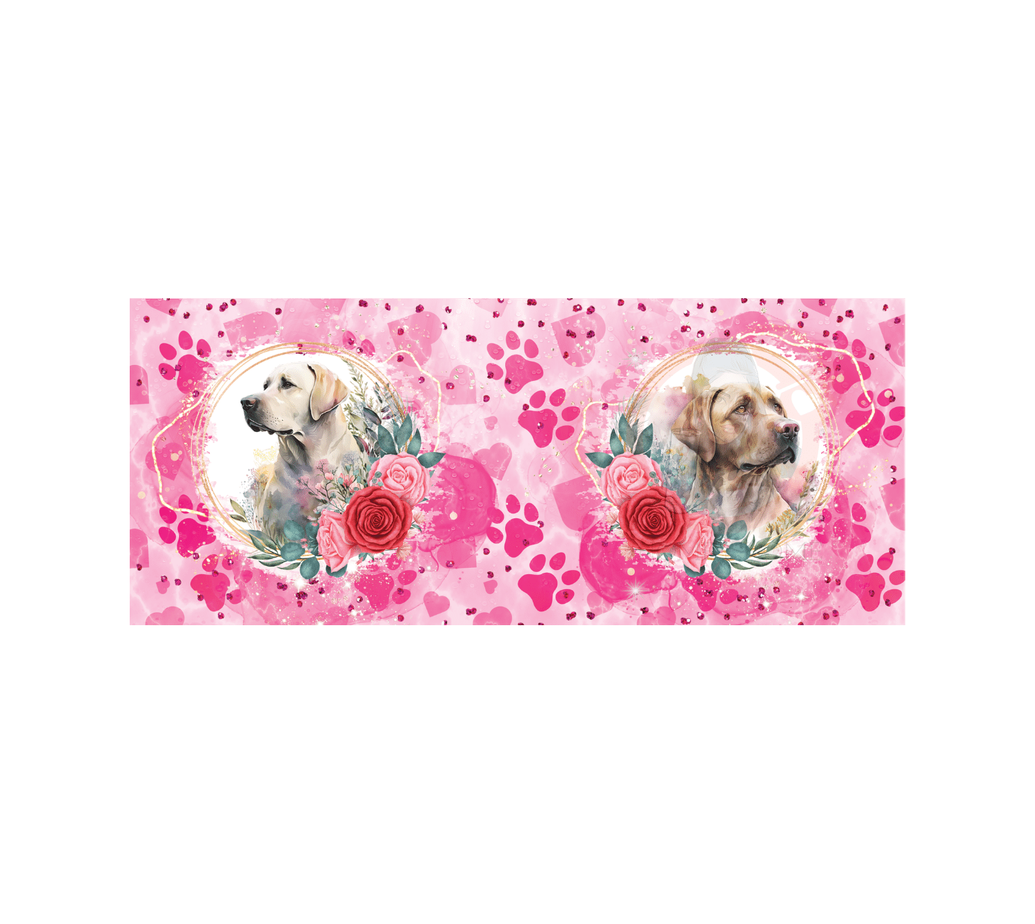 Untitled design - 2023-03-23T215857.622 Labrador Sublimation Mug Wrap - Image 1