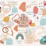 Nurse Daily Affirmations Sublimation Wrap 20oz