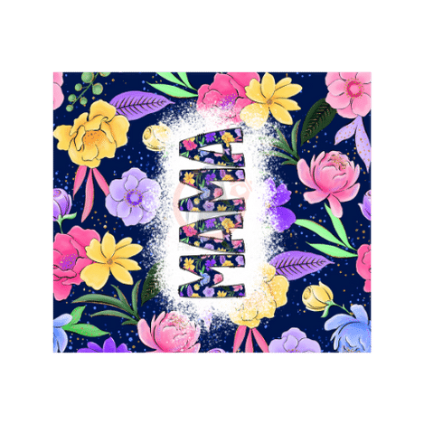 Untitled design - 2023-04-18T190810.217 Mama Colorful Sublimation Wrap 20oz - Image 1