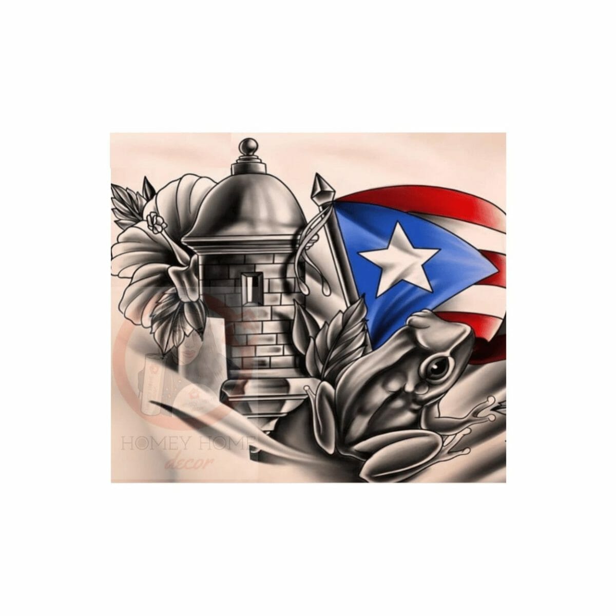 Untitled design - 2023-04-21T160851.588 Puerto Rico 03 Sublimation Wrap 20oz - Image 1