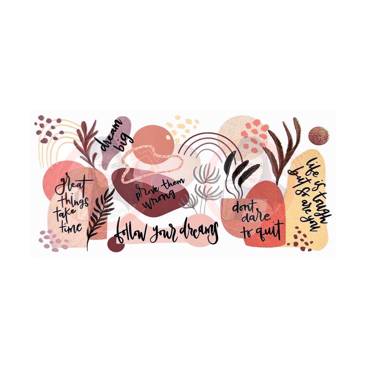 follow your dreams libbey wrap -web Follow Your Dreams Libbey Wrap UVDTF - Image 1