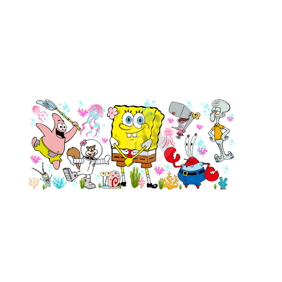 Untitled design - 2023-05-16T192149.896 Sponge and Friends 02 Libbey Wrap UVDTF - Image 1