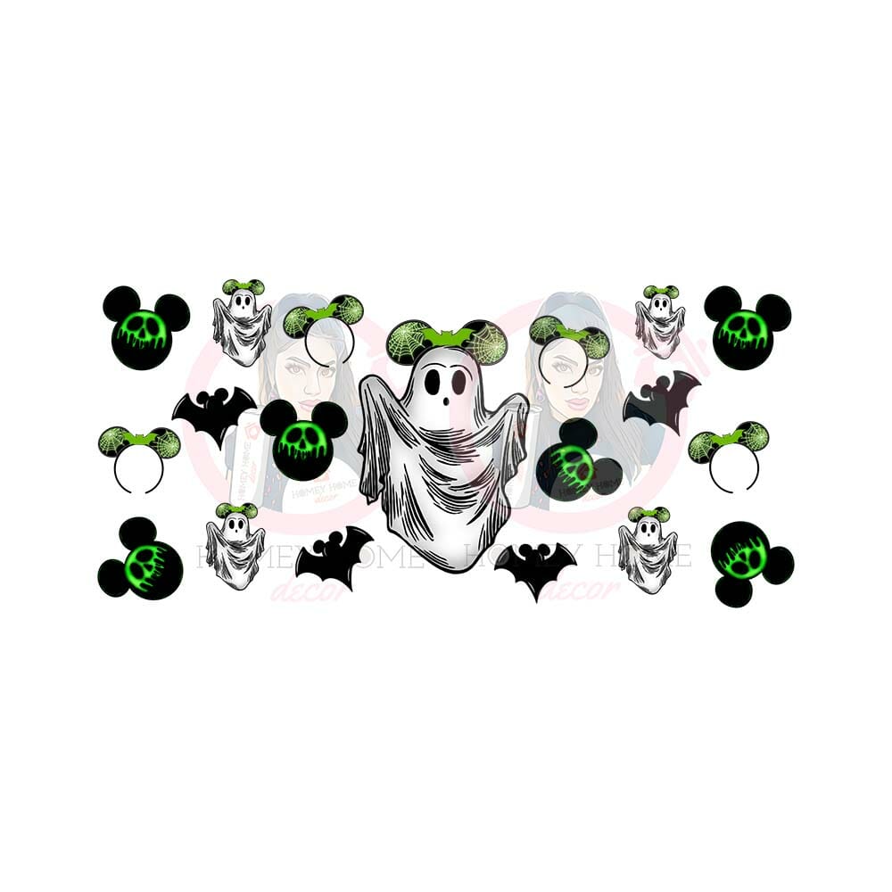 Mouse Ears Ghosty Libbey Ears Ghosty Libbey Wrap UVDTF - Image 1