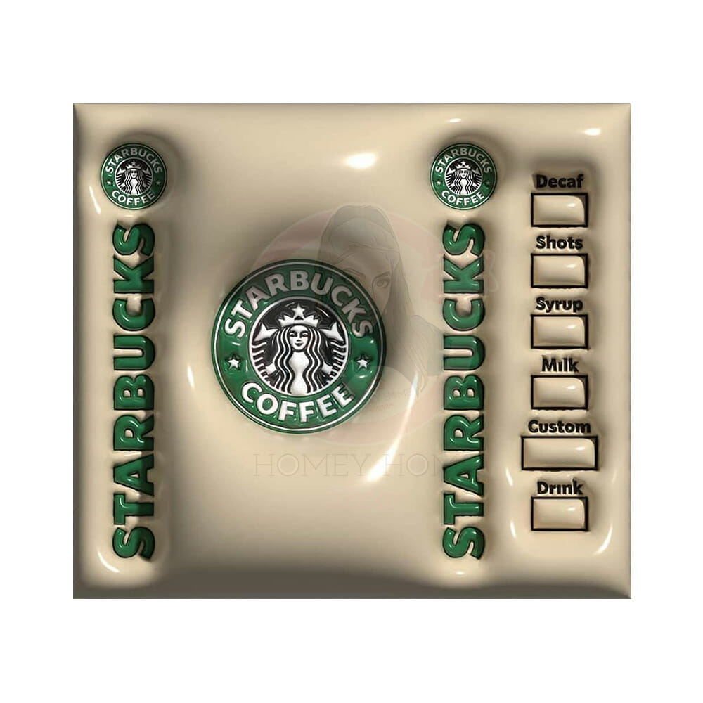 puffy starbies Puffy Starbies Tumbler Wrap 20oz - Image 1
