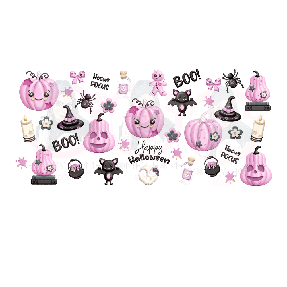 Copy of Untitled - 2023-07-05T214143.979 Pink Glam Pumpkin Libbey Wrap UVDTF - Image 1