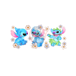 Floral Alien  Libbey Wrap UVDTF