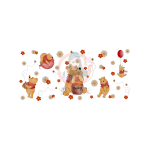 Osito Hunny  Libbey Wrap UVDTF