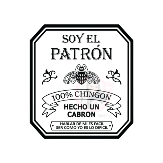 Untitled design - 2023-07-28T181715.050 El Patron Sublimation T-shirt Transfer Print - Image 1