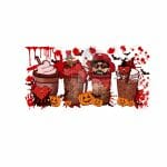 Bad Bunny Spooky Cafecito Sublimation Wrap 16oz