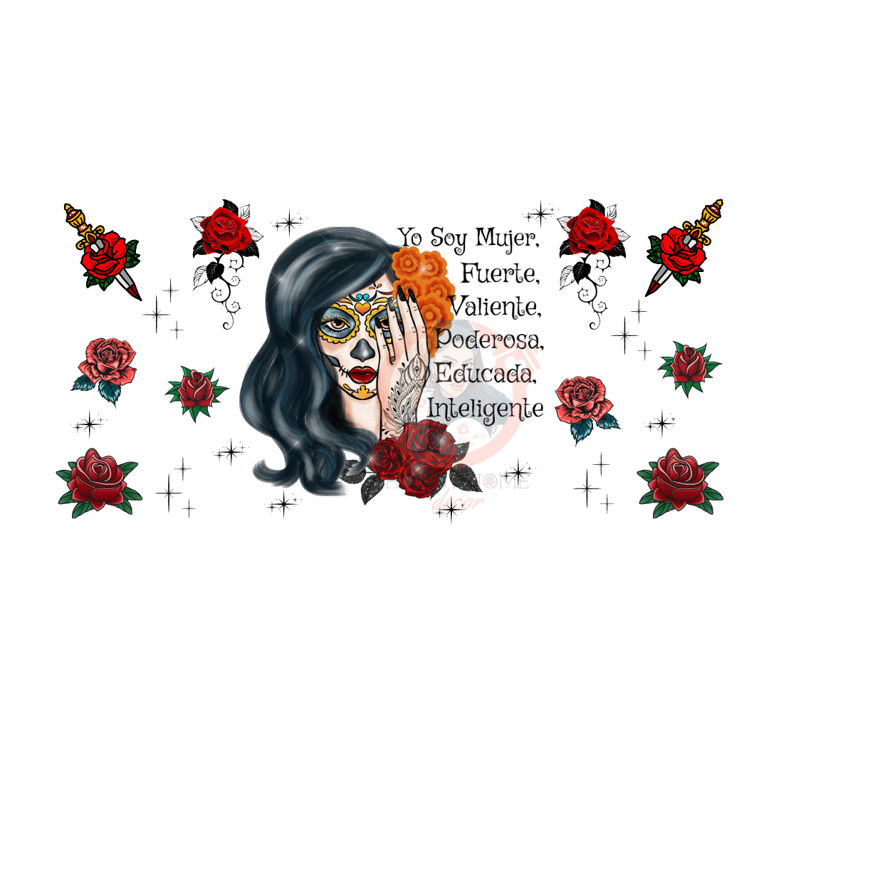 Untitled design - 2023-08-02T030055.090 Dia De Muertos 05 Libbey Wrap UVDTF - Image 1