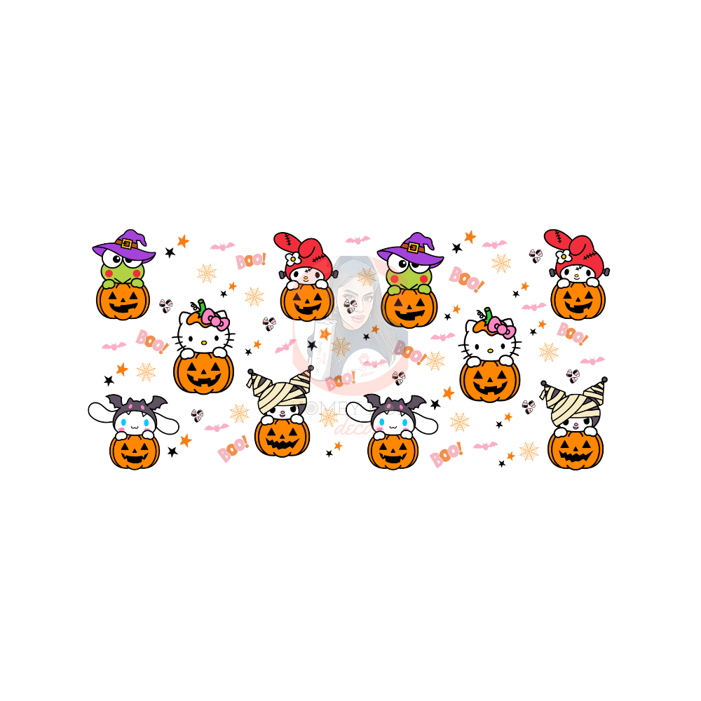 Untitled design - 2023-08-21T205355.115 K&Friends Pumpkins Libbey Wrap UVDTF - Image 1