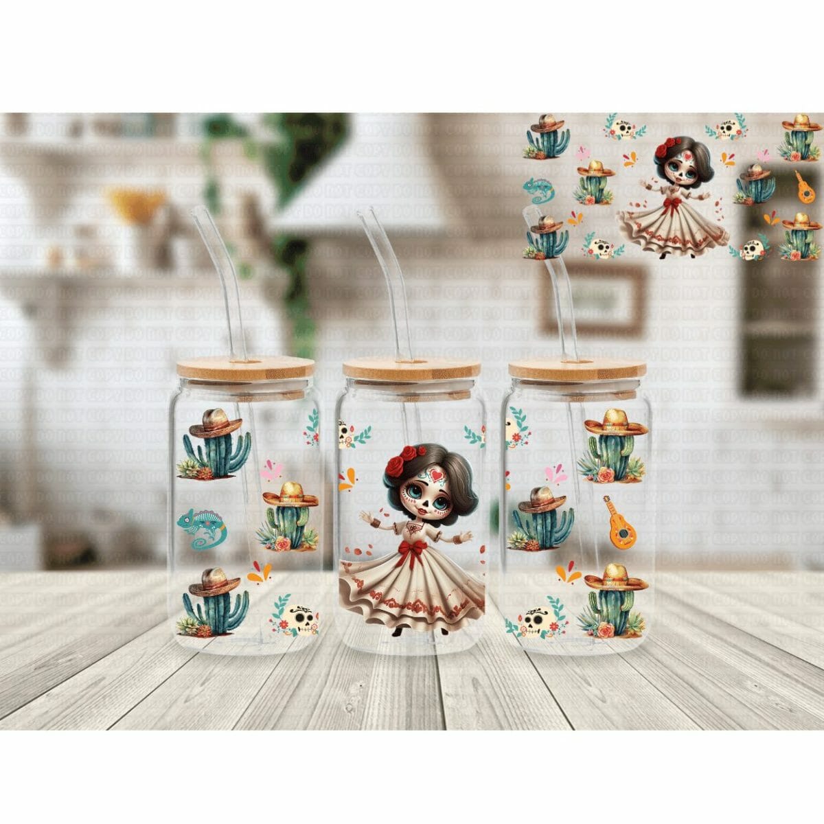 Untitled design - 2023-09-22T214716.418 Catrina 09 Cup with UVDTF - Image 1