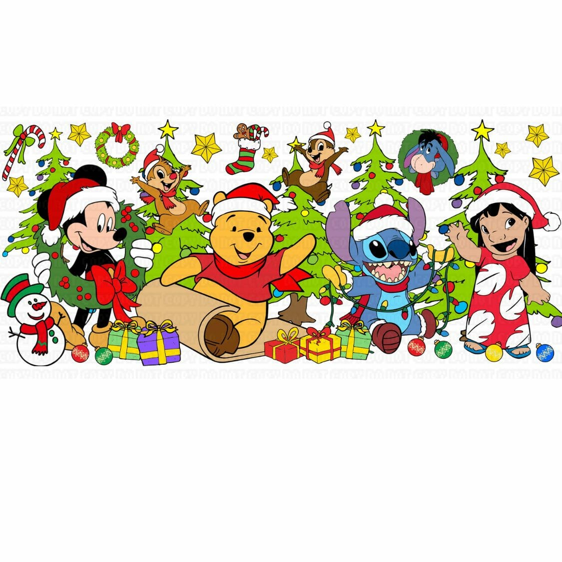 Untitled design - 2023-09-29T100825.788 Christmas Buddies Libbey Wrap UVDTF - Image 1