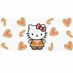 Gingerbread K Libbey Wrap UVDTF