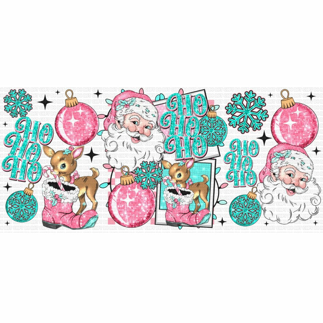 Untitled design - 2023-10-16T175503.479 Ho Ho Ho Libbey Wrap UVDTF - Image 1