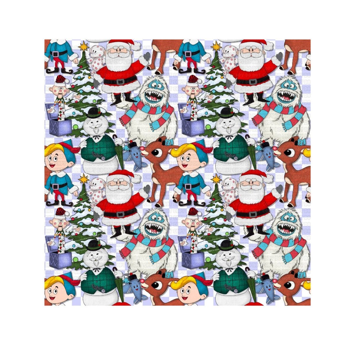 Untitled design - 2023-10-16T232724.687 Rudolph 02 Tumbler Wrap 20oz - Image 1