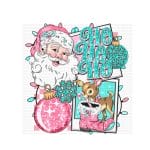Ho Ho Ho UVDTF Decal