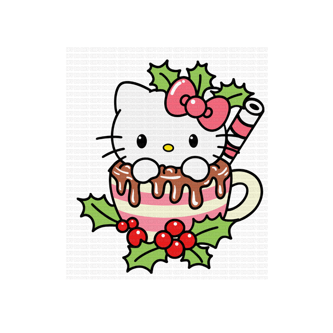 Untitled design - 2023-10-20T104152.382 Kawaii Hot Chocolate UVDTF Decal - Image 1