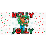 Holly Jolly Libbey Wrap UVDTF