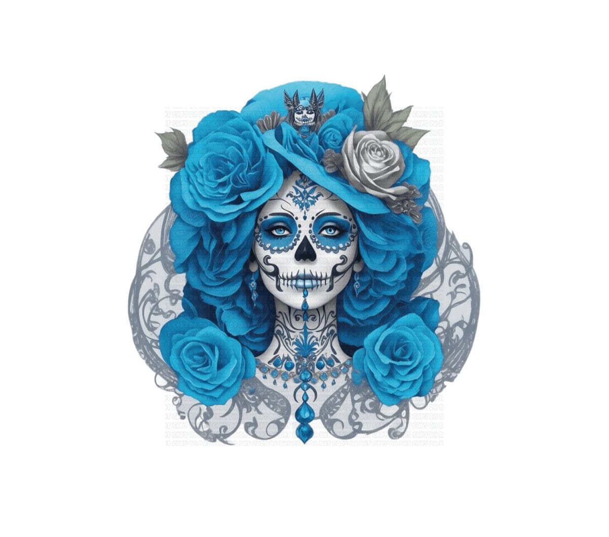 Copy of Untitled - 2023-11-10T160610.473 Catrina 005 UVDTF Decal - Image 1