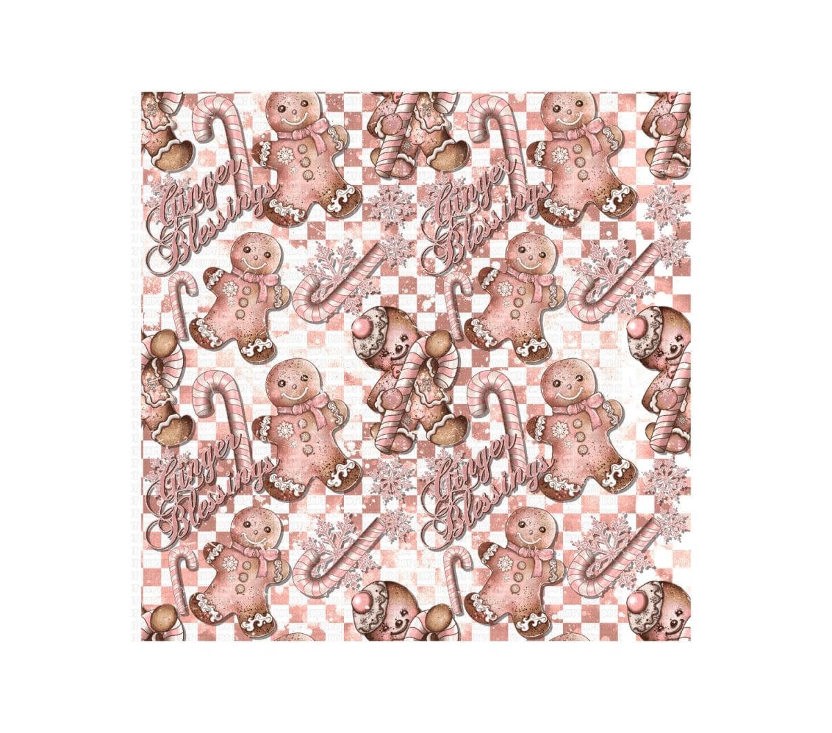 Copy of Untitled - 2023-11-10T191541.274 Ginger Blessings 02 Tumbler Wrap 20oz - Image 1
