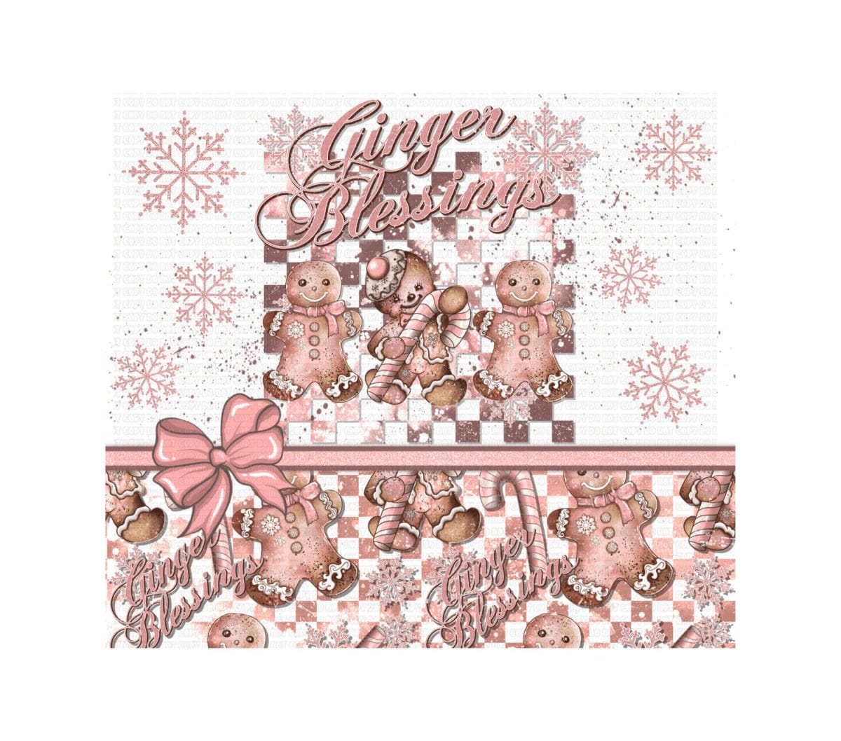 Copy of Untitled - 2023-11-10T191617.288 Ginger Blessings 01 Tumbler Wrap 20oz - Image 1