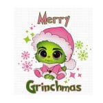 Merry Grinchmas Sublimation T-shirt Transfer Print