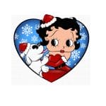 Xmas Betty Transfer Vinyl Print
