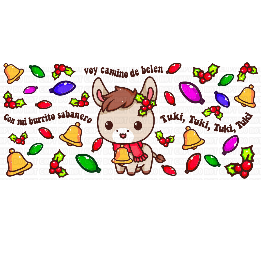 Untitled design - 2023-11-29T224610.437 Burrito Sabanero 02 Sublimation Libbey Wrap 16oz - Image 1