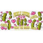 Pickle Lover Sublimation Libbey Wrap 16oz