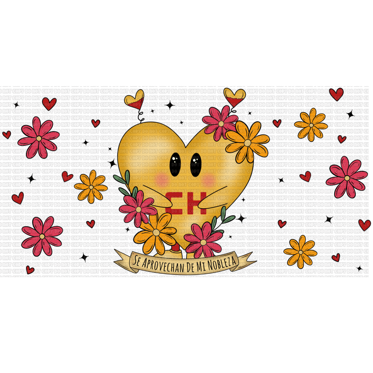 $15 LIBBEY CUP WITH UVDTF WRAP - 2024-01-14T112131.026 Corazon Chapulin Sublimation Libbey Wrap 16oz - Image 1