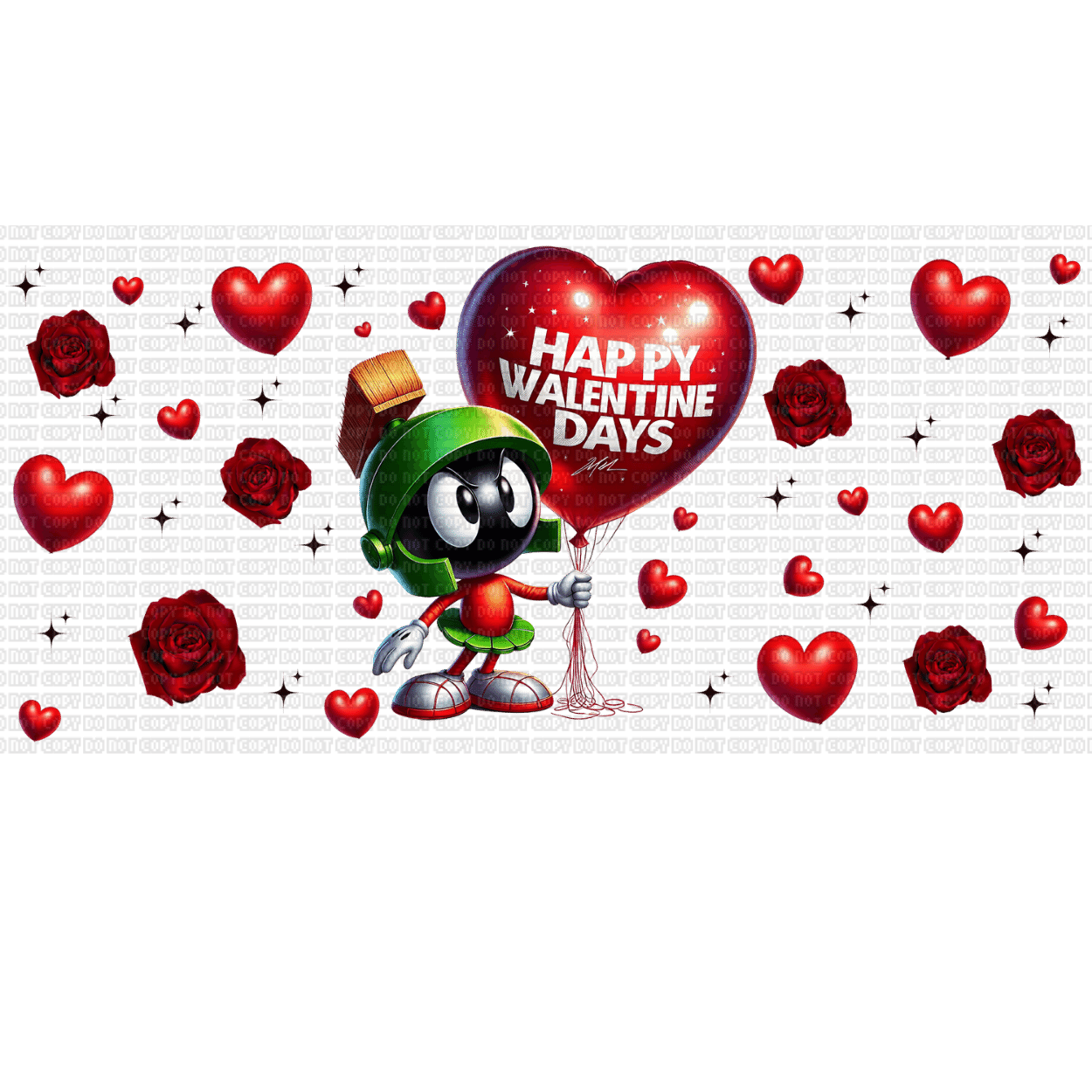 $15 LIBBEY CUP WITH UVDTF WRAP - 2024-01-15T164947.911 Valentines 38 Libbey Wrap - Image 1