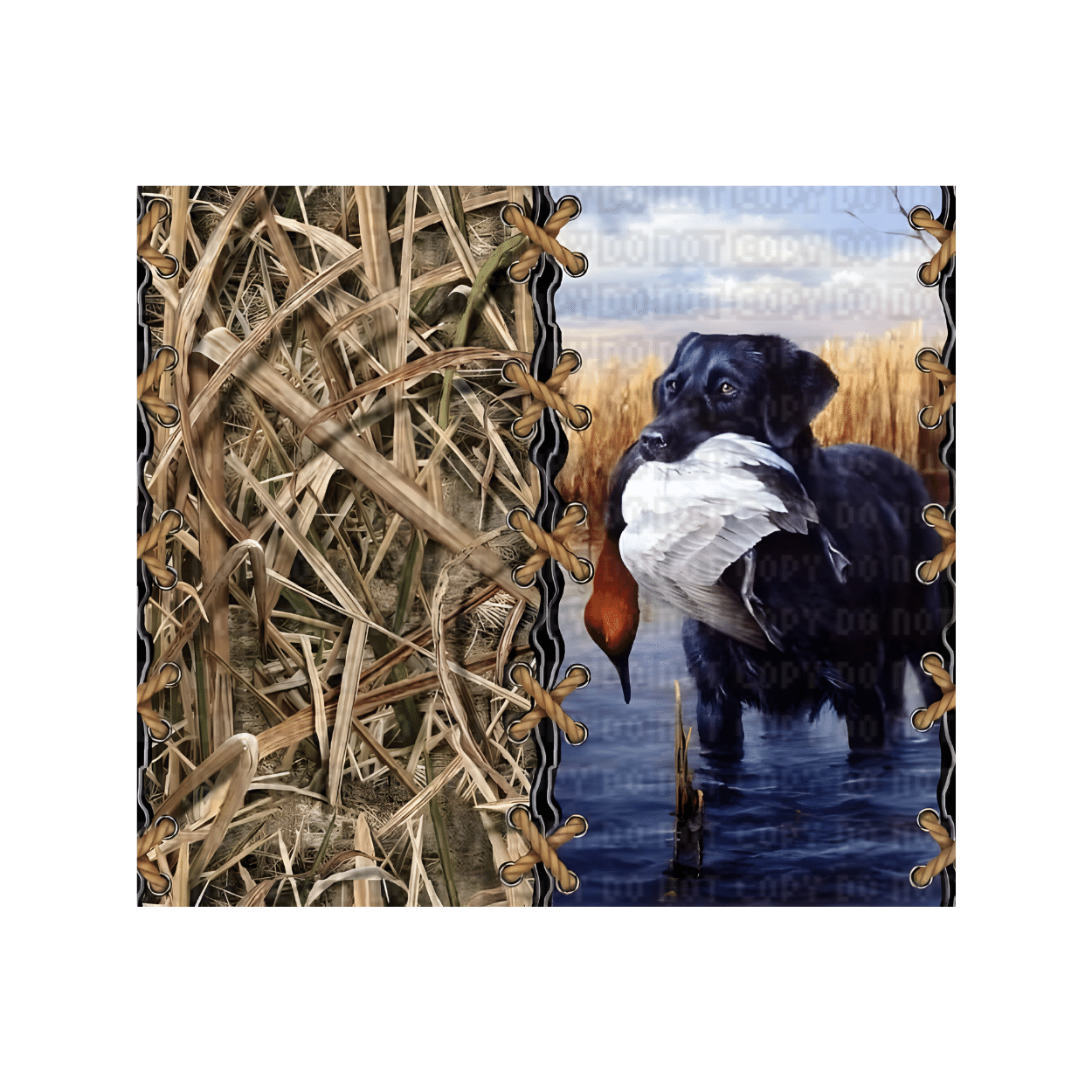$15 LIBBEY CUP WITH UVDTF WRAP (90) Duck Hunting Tumbler Sublimation Wrap - Image 1