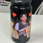 Xavi 01 Black Cup with UVDTF