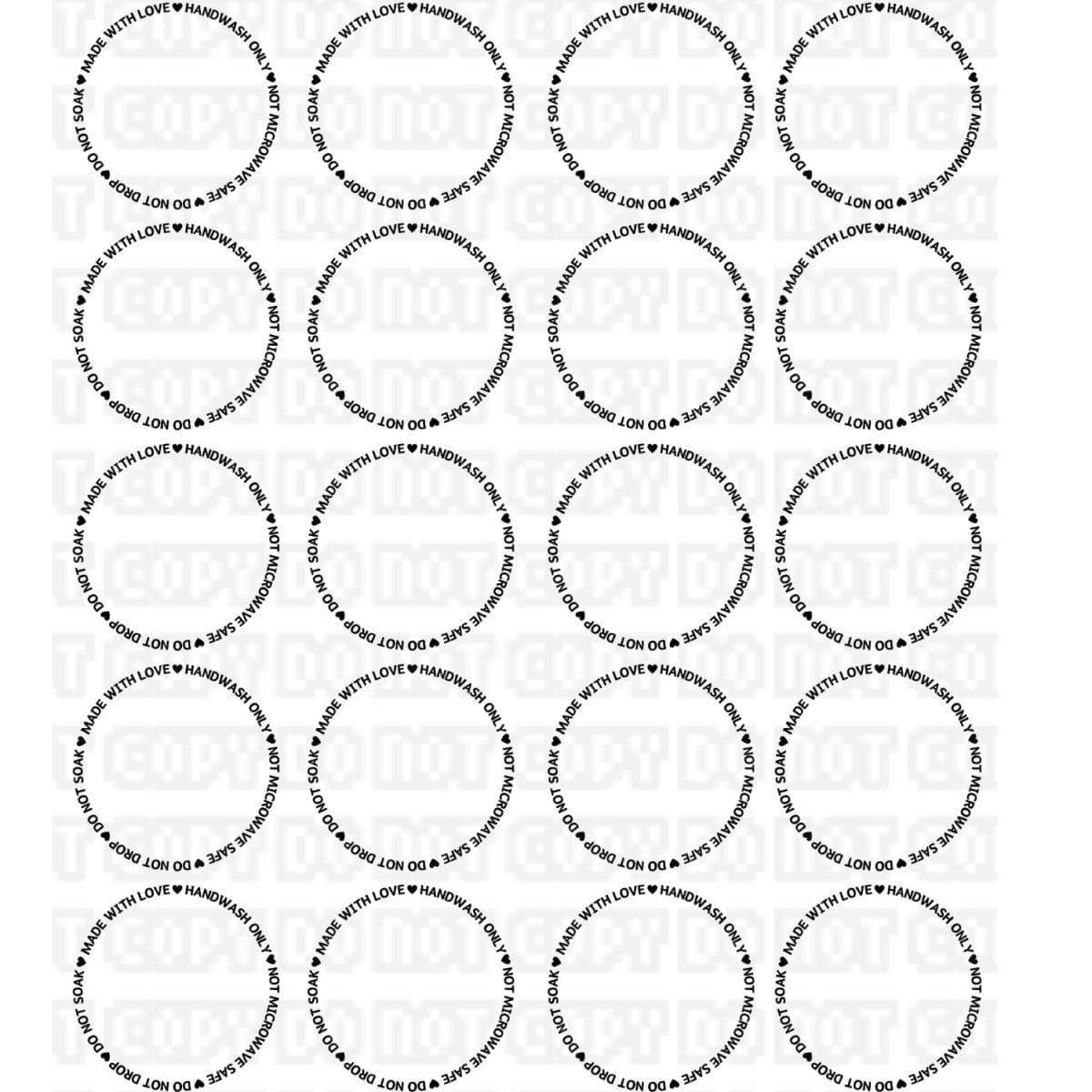 libbey cup care labels libbey cup care labels