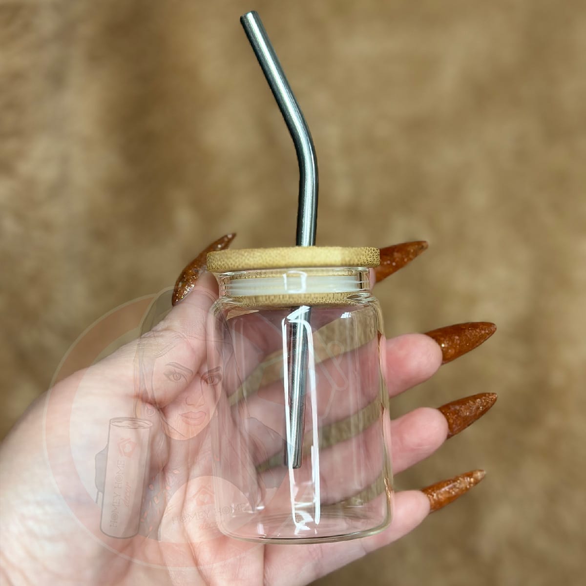 small 3.5oz glass cup 01 Blank Mini Glass Libbey Cup 3.5oz - Image 1