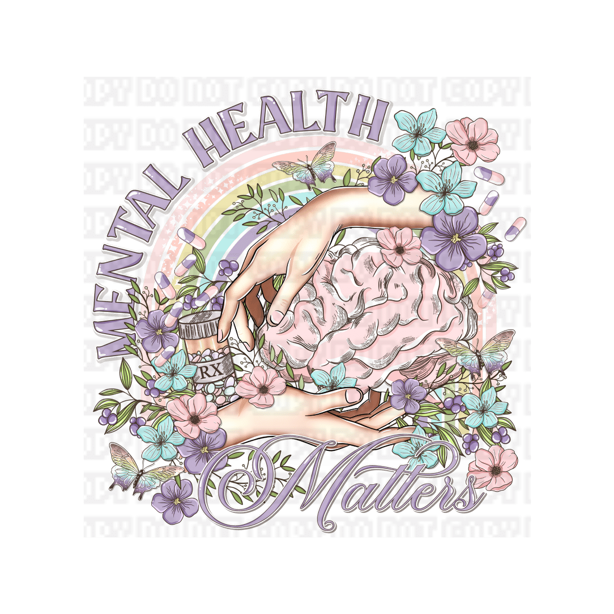 $15 LIBBEY CUP WITH UVDTF WRAP - 2024-02-02T142403.073 Metal Health 003 UVDTF Decal - Image 1