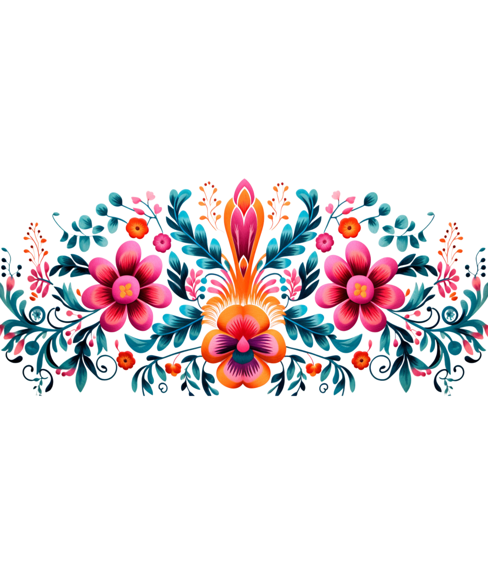 Floral 001 Floral 001 Mug Wrap - Image 1