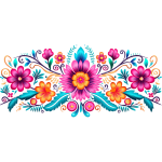 Floral 10  Mug Wrap