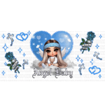 Angel Baby 05 Sublimation Libbey Wrap 16oz